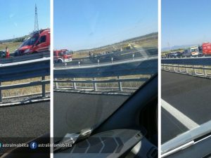 Incidente sull'autostrada Roma-Fiumicino, si ribalta un tir: due feriti