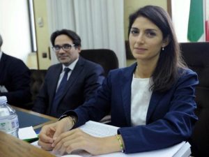 La sindaca di Roma Virginia Raggi in audizione in commissione parlamentare d'inchiesta sulle Periferie – LaPresse