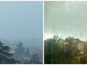 Piove (davvero) dopo 100 giorni sulla capitale: nubifragio accolto con entusiasmo dai romani