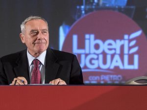 Grasso oggi a Roma all’assemblea di LeU per far passare l’appoggio a Zingaretti