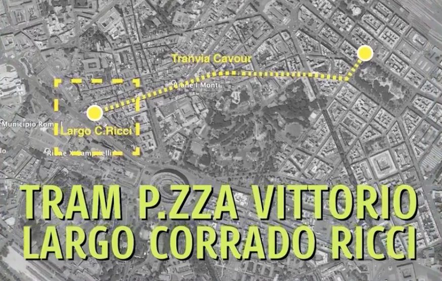 Il percorso del nuovo tram, che sarà inaugurato entro il 2020