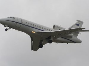 Un Falcon 900 dell’Aeronautica militare italiana