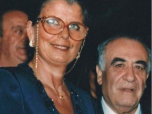 La moglie di Franco Sensi Maria Nanni