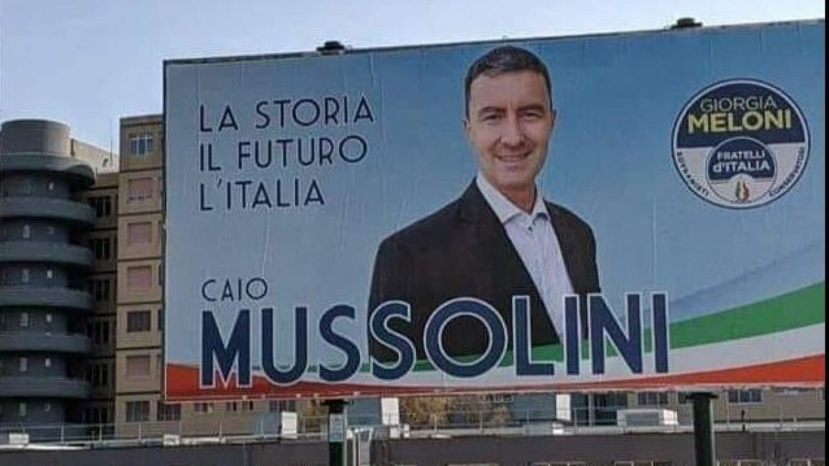 Caio Mussolini, candidato alle prossime Elezioni europee con Fratelli d’Italia