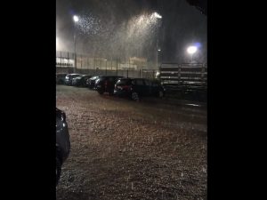 Sta nevicando ai Castelli Romani: fiocchi a Rocca di Papa