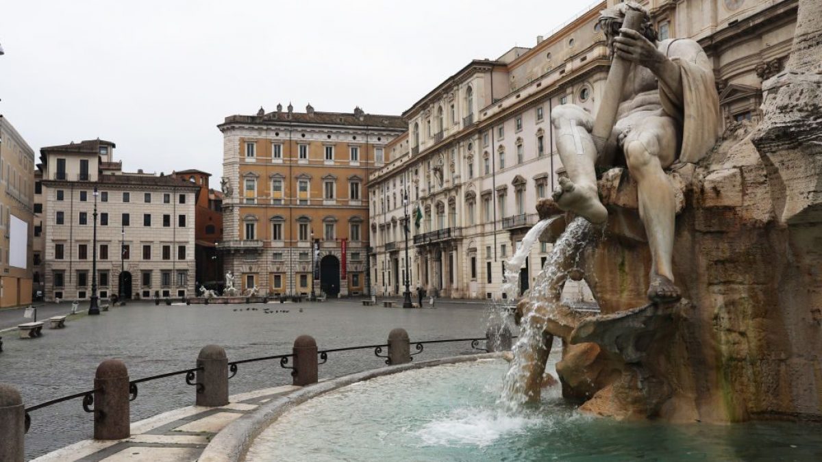 Roma città fantasma ai tempi del coronavirus – GettyImages