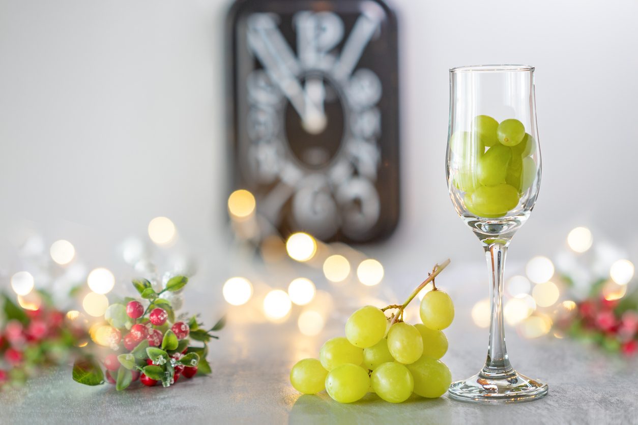 12 chicchi d'uva a capodanno