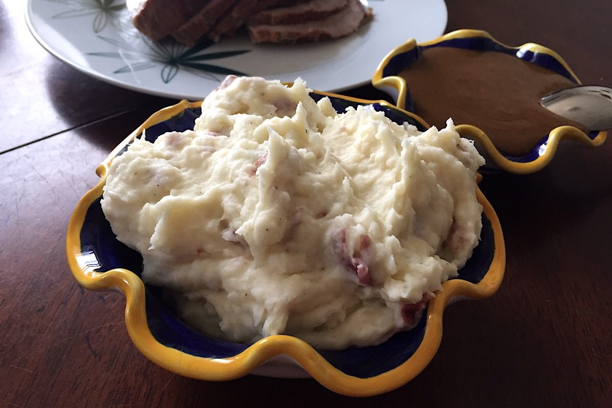 mashed potatoes