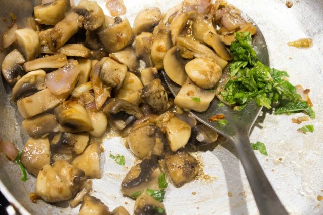 sauteed mushrooms