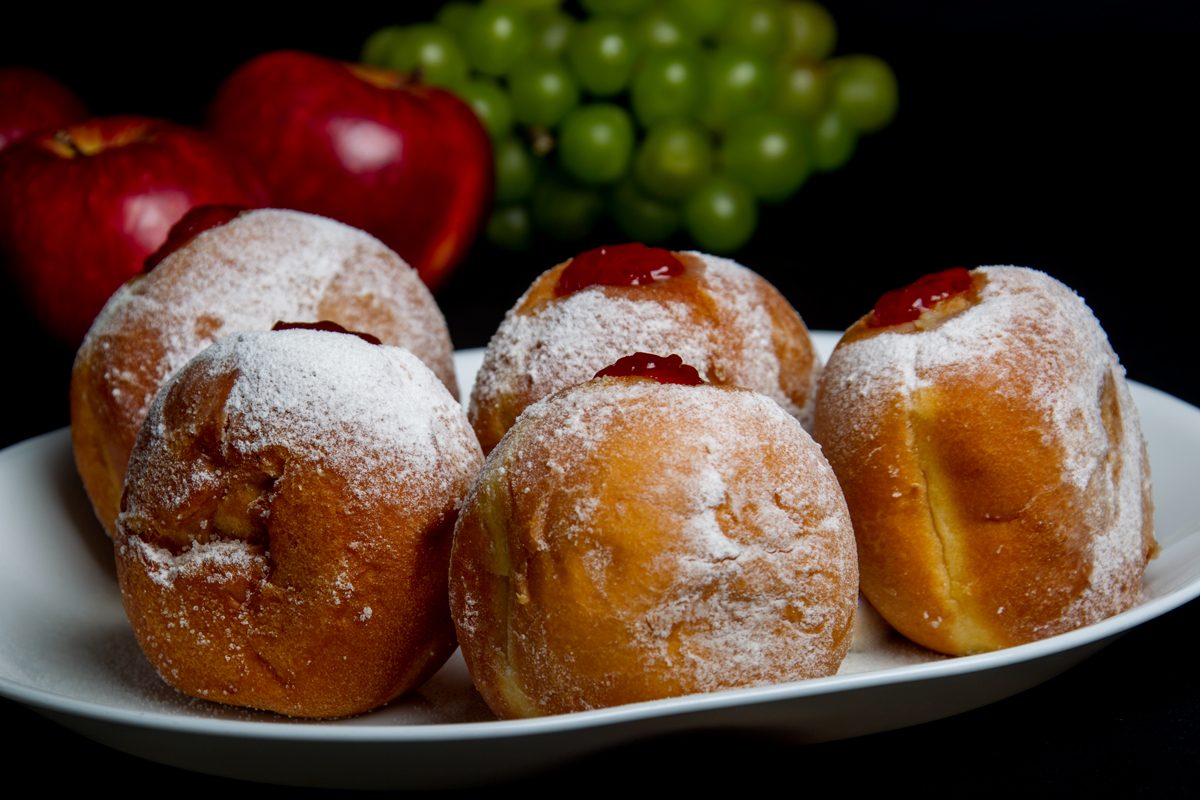 Sufganiyot a delicious and tempting sweet