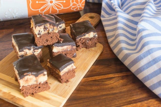 Cookie Dough Brownies An Incredible Taste Cookist Com