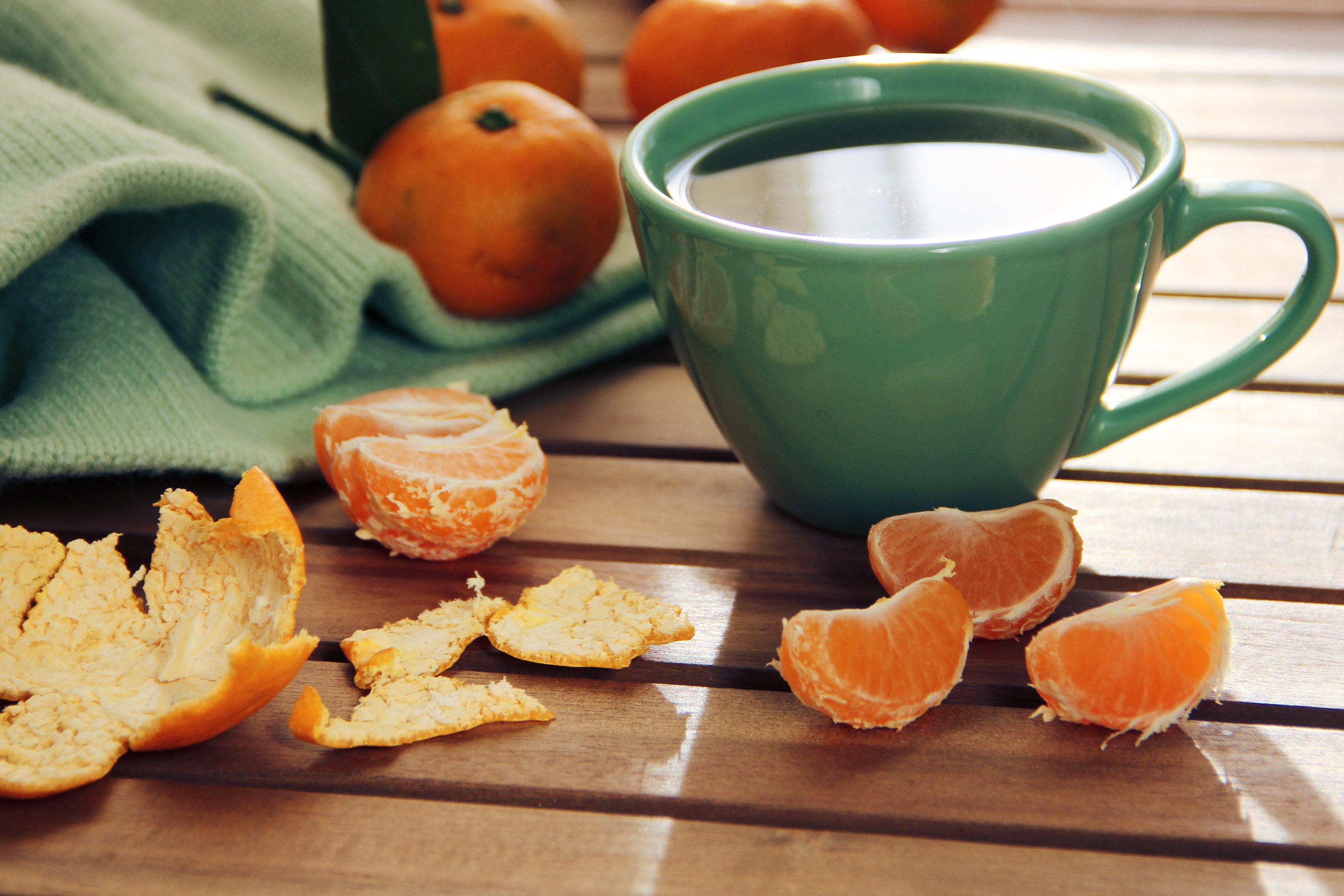 Health benefits of Tea prepared with Tangerine peels