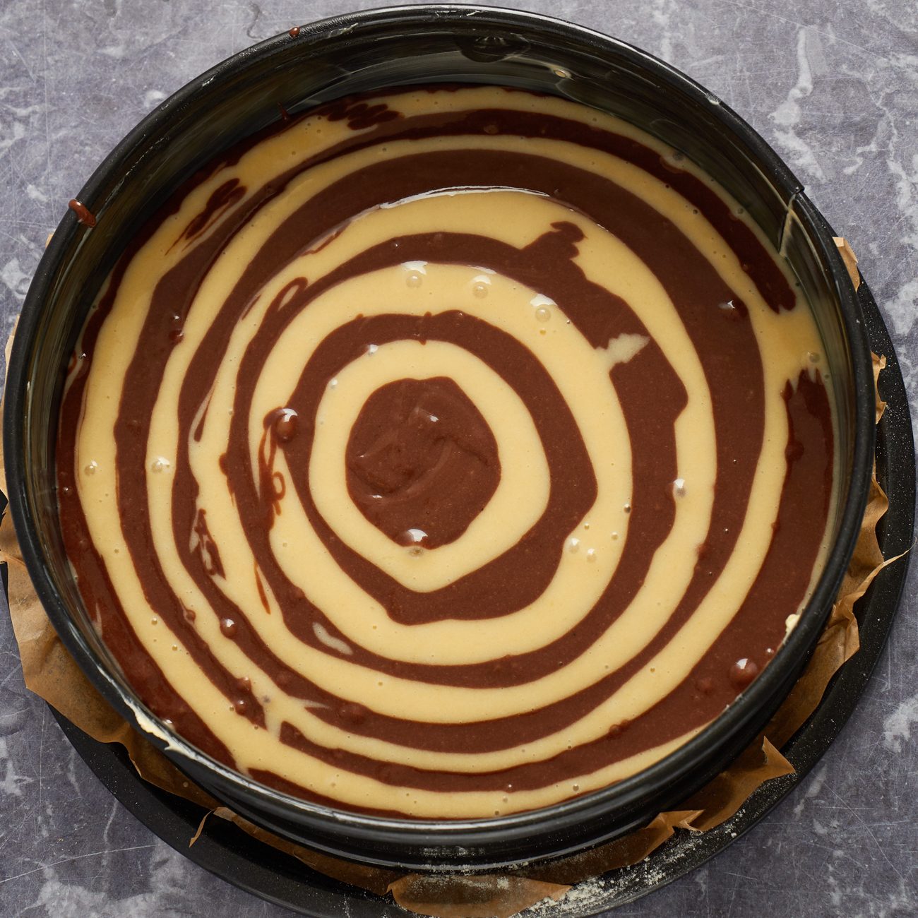 Halloween Zebra Cake the marbled vanilla and chocolate cake recipe