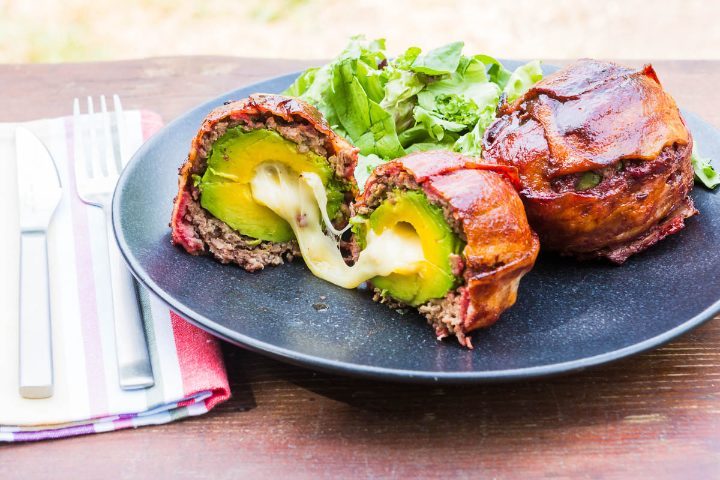 BBQ Bacon Wrapped Avocado Bombs: a strong meal that you'll love ...