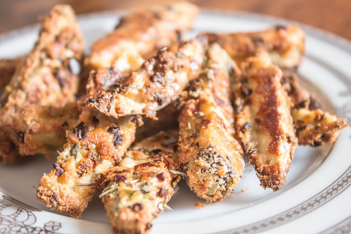 Eggplant fries the low carb recipe