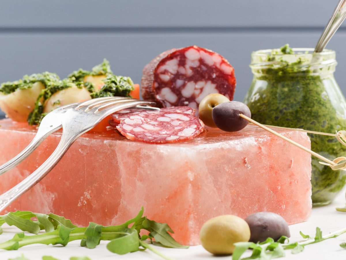 How to cook with a Himalayan salt block?