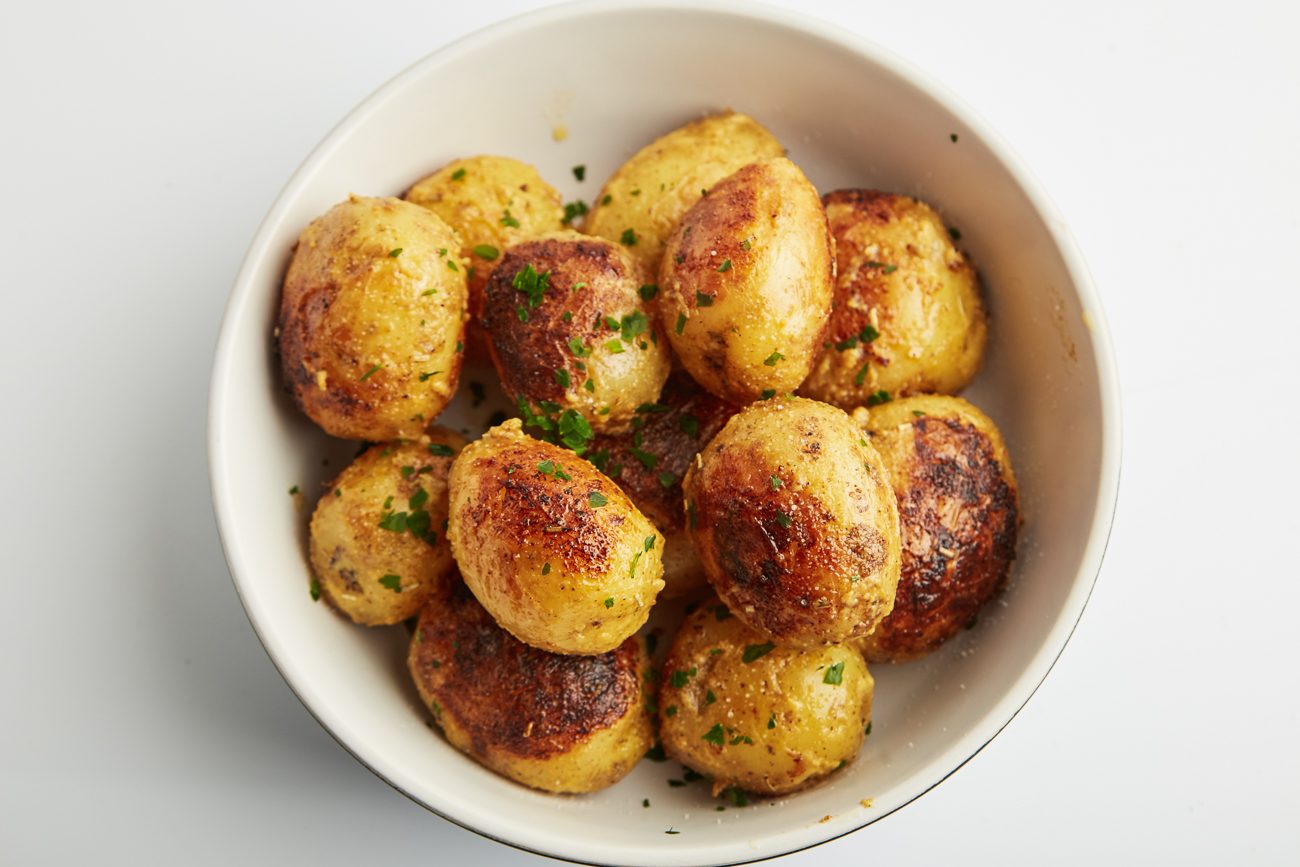 Mustard Roasted Potatoes a tasty tip to make them very special