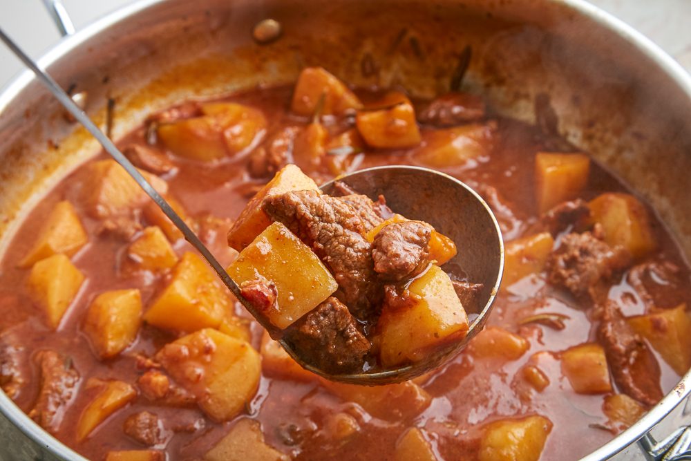 Italian Beef Potato Stew a juicy and tender meal