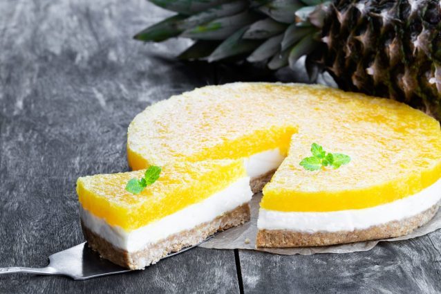 Pineapple cheese cake recipes