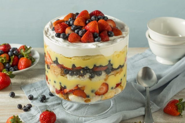 Berry Cheesecake Trifle - Simply Stacie