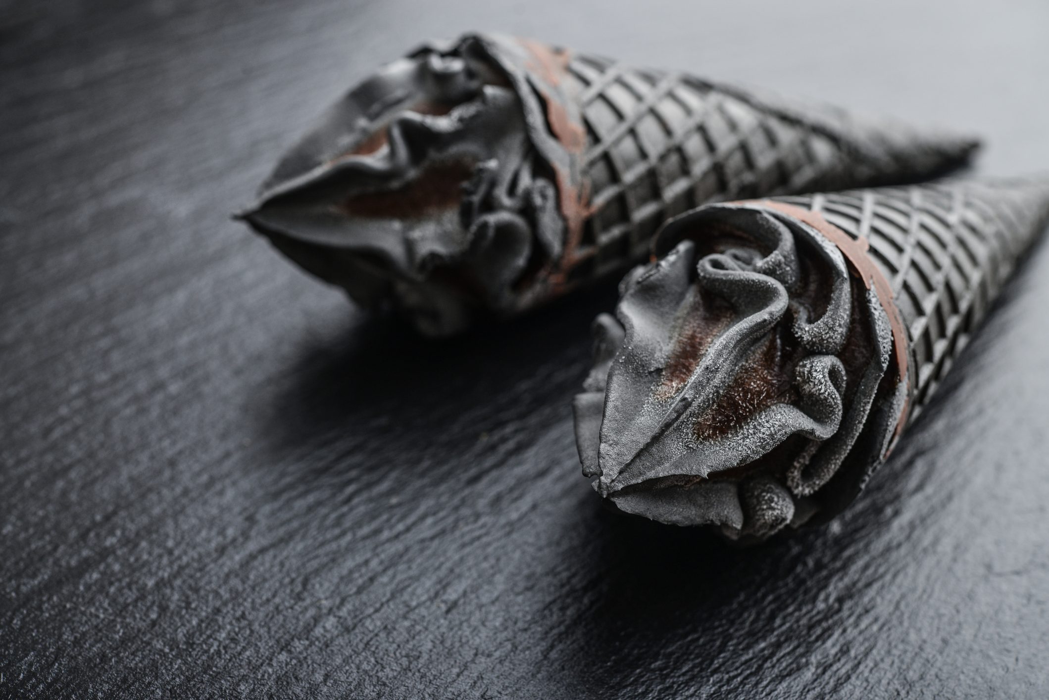 black ice cream