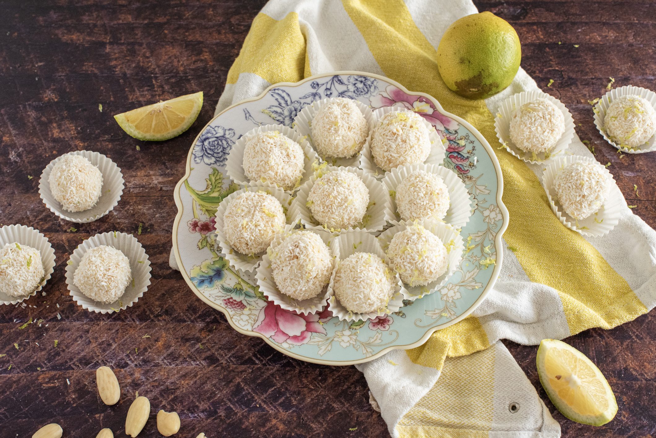 No Bake Lemon Cream Cheese Truffles the delicious and easy to make recipe