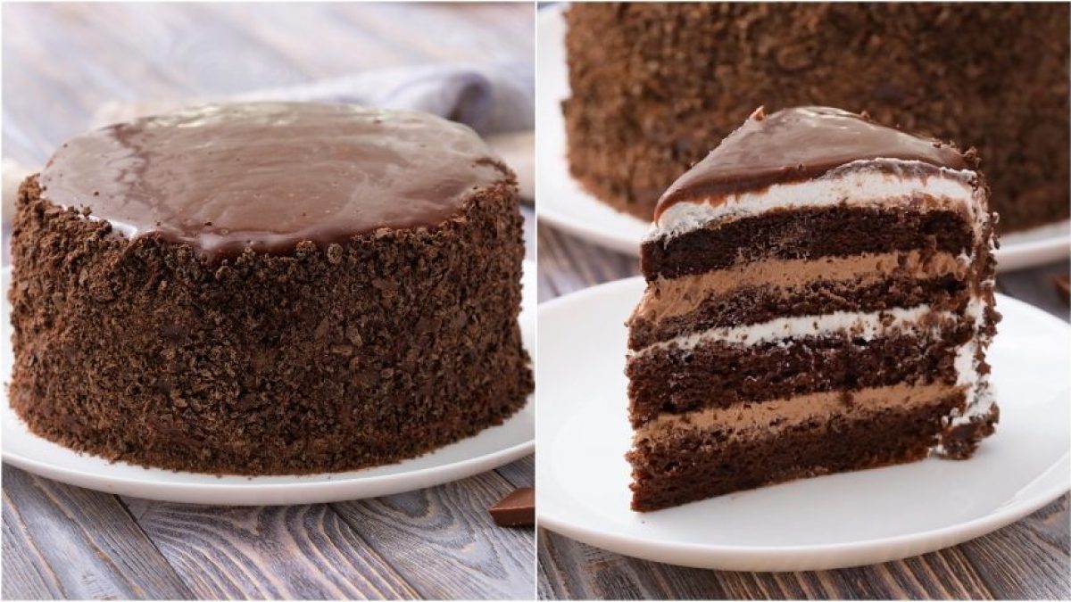 Triple Chocolate Cake: the recipe for a delicious chocolate dessert-image