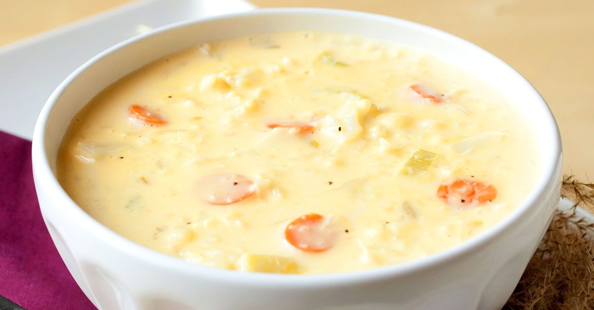 Cauliflower Leek Soup Recipe