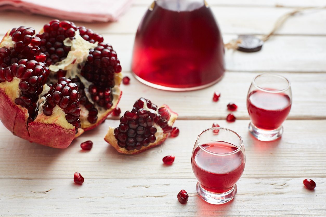 Homemade Pomegranate Liqueur Recipe