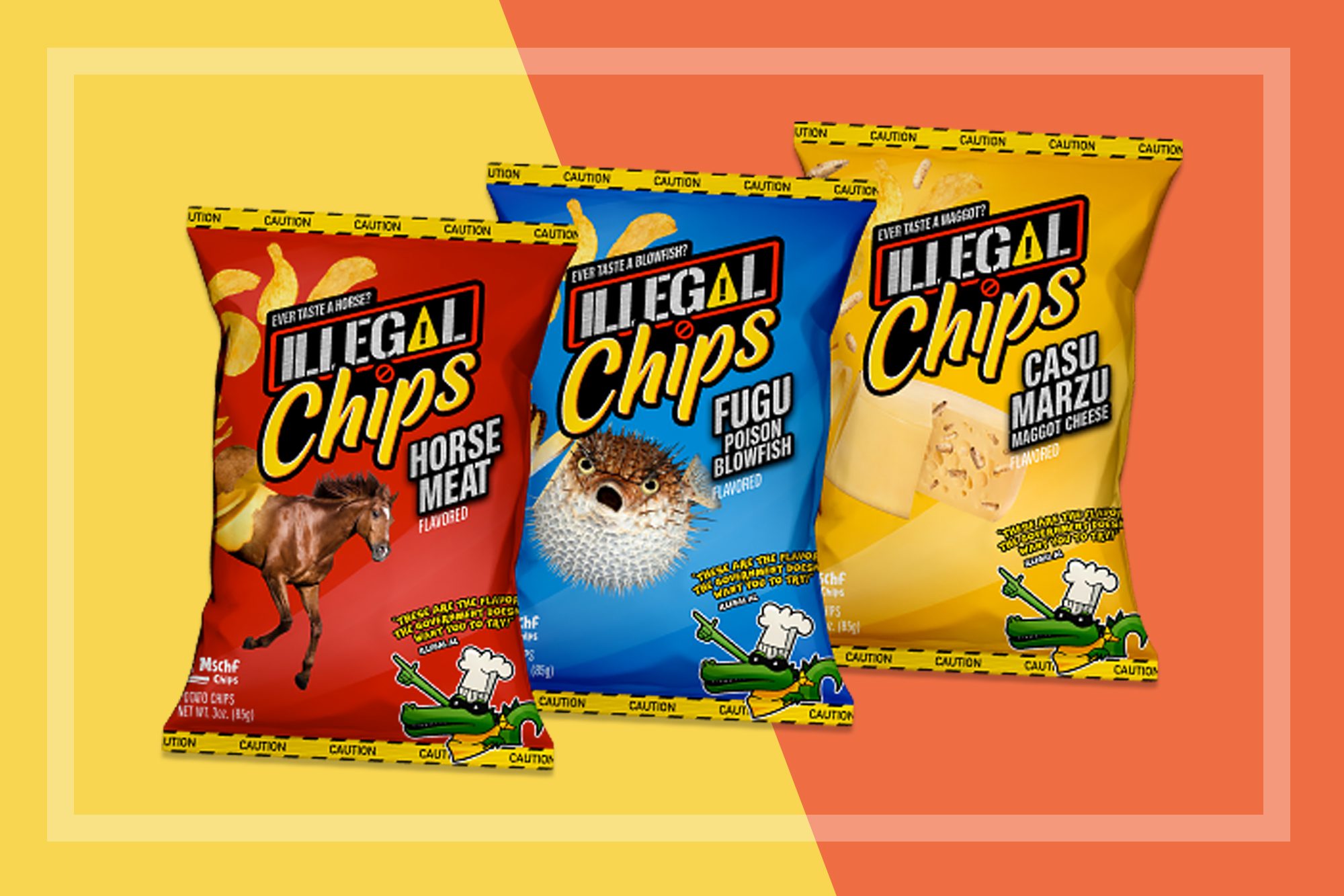 These 'Illegal' Potato Chip Flavors Allow You To Taste Foods Banned In The U.S.