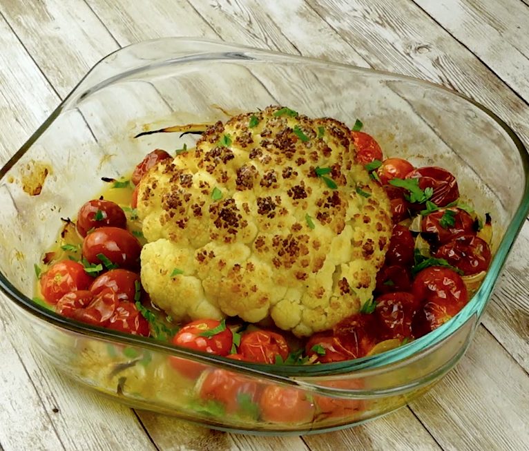 Whole Roasted Cauliflower Recipe