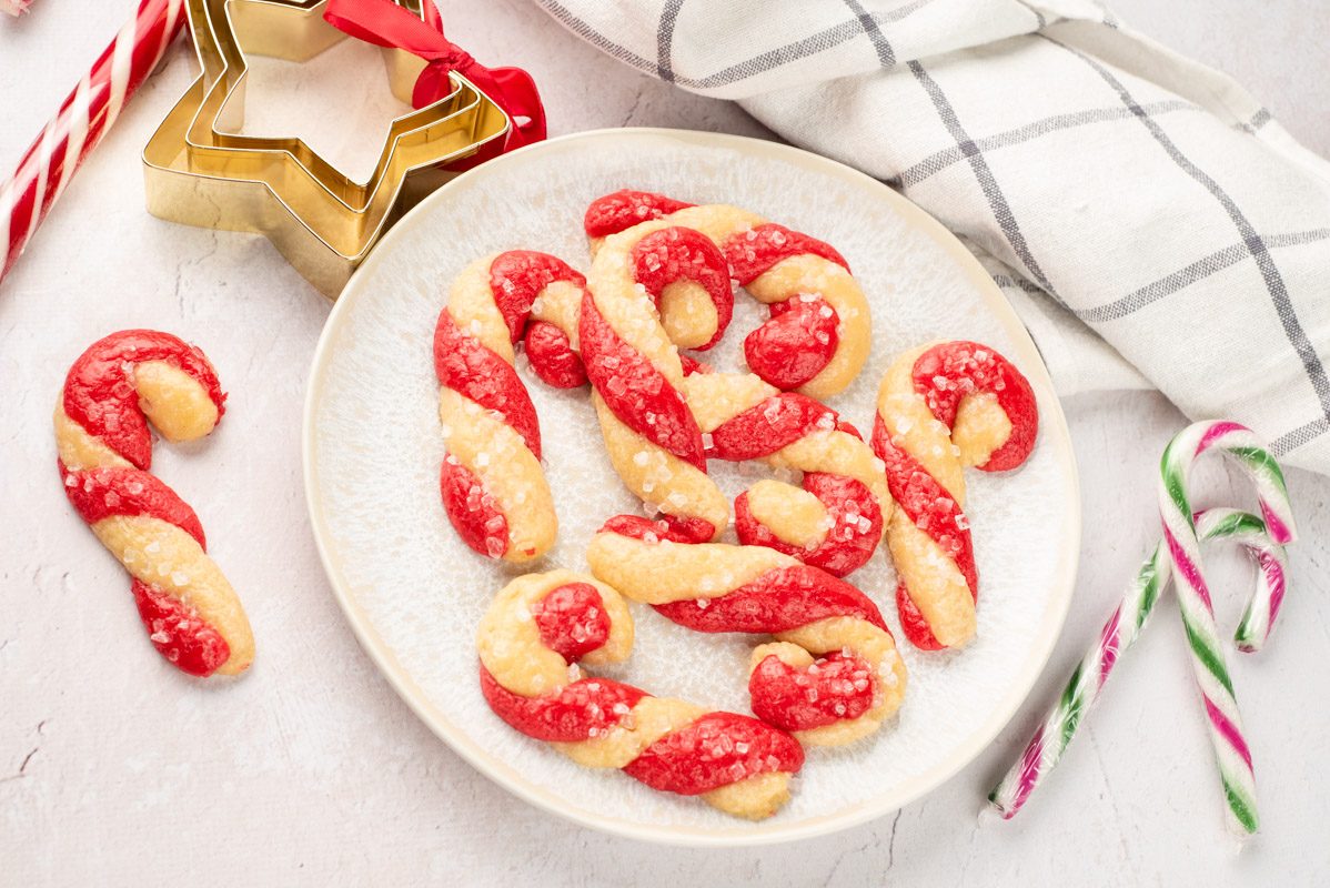 Candy Cane Cookies Recipe