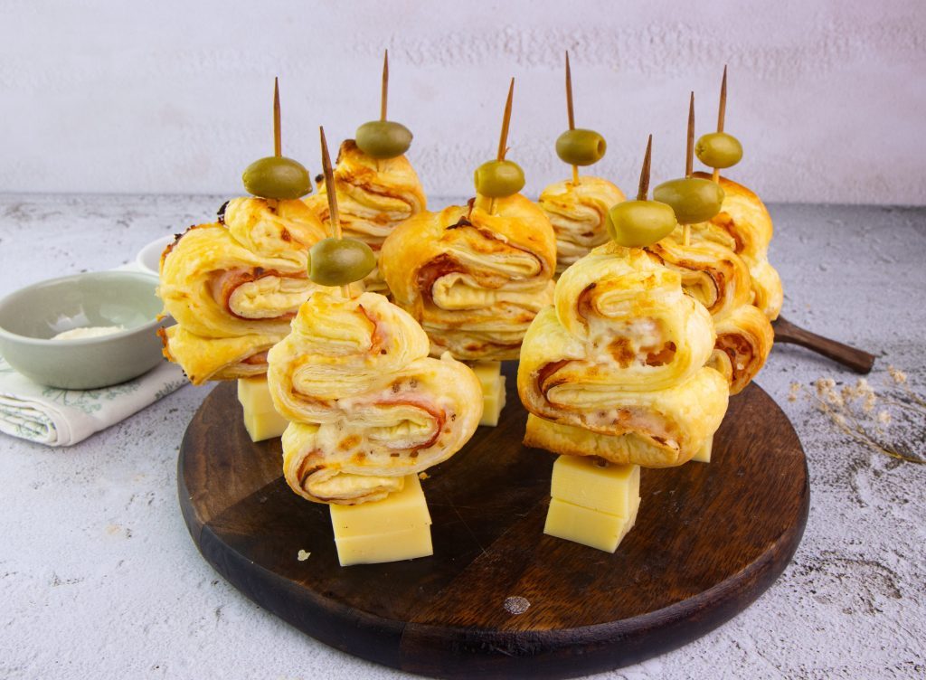 Puff Pastry Mini Christmas Trees Recipe