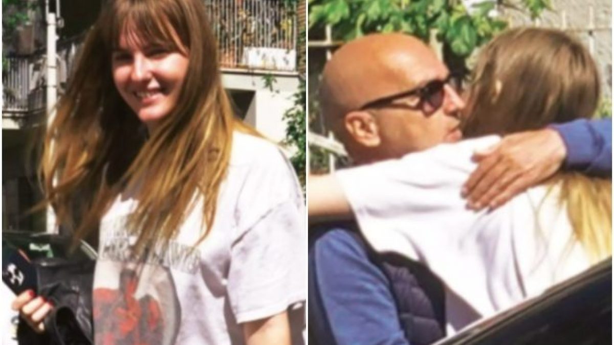 (Victoria De Angelis e il papà Alessandro in un servizio di Chi).