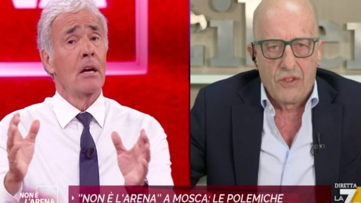 Non è l'Arena, i dati Auditel del faccia a faccia tra Massimo Giletti e  Alessandro Sallusti