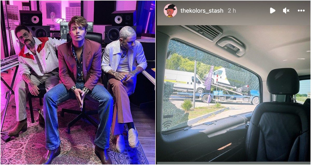 incidente d auto per kolors prima del concerto molise saremo incidente d auto per kolors prima del concerto molise saremo
