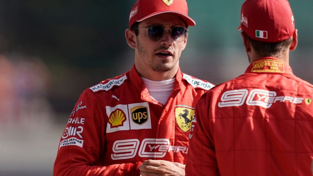 I piloti Ferrari Charles Leclerc, 22 anni, e Sebastian Vettel 32 / Getty