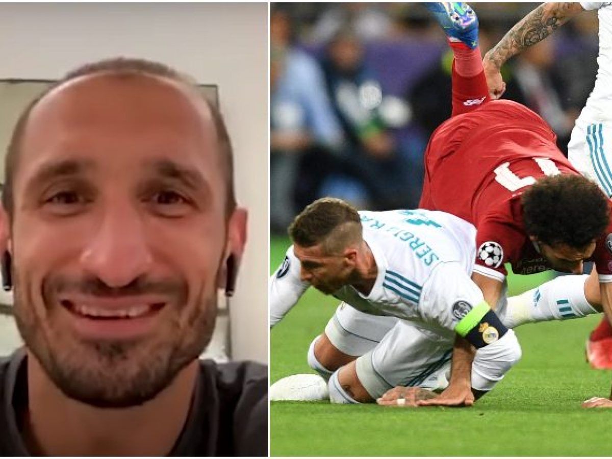 Chiellini Elogia Sergio Ramos Diabolico Nel Provocare Infortuni Su Salah Un Colpo Da Maestro