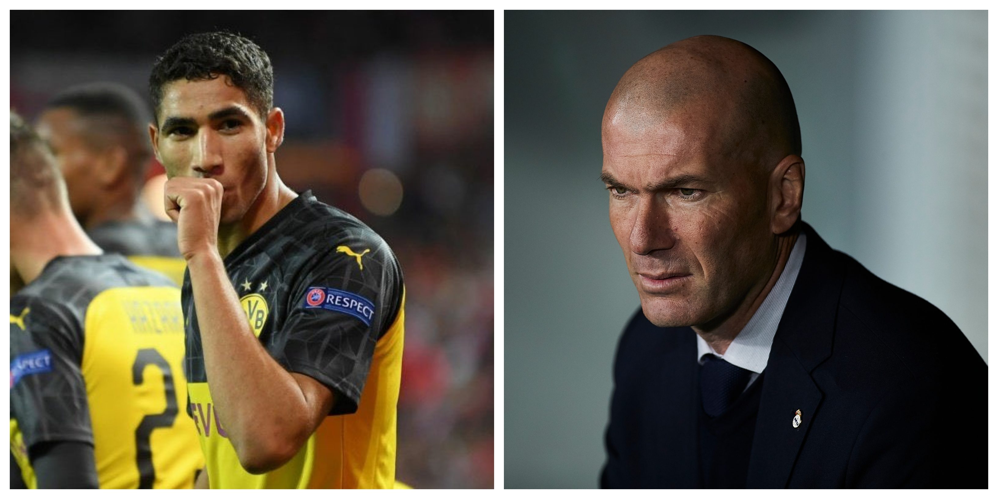 Hakimi all'Inter, Zidane saluta il calciatore: A breve potrebbe ...