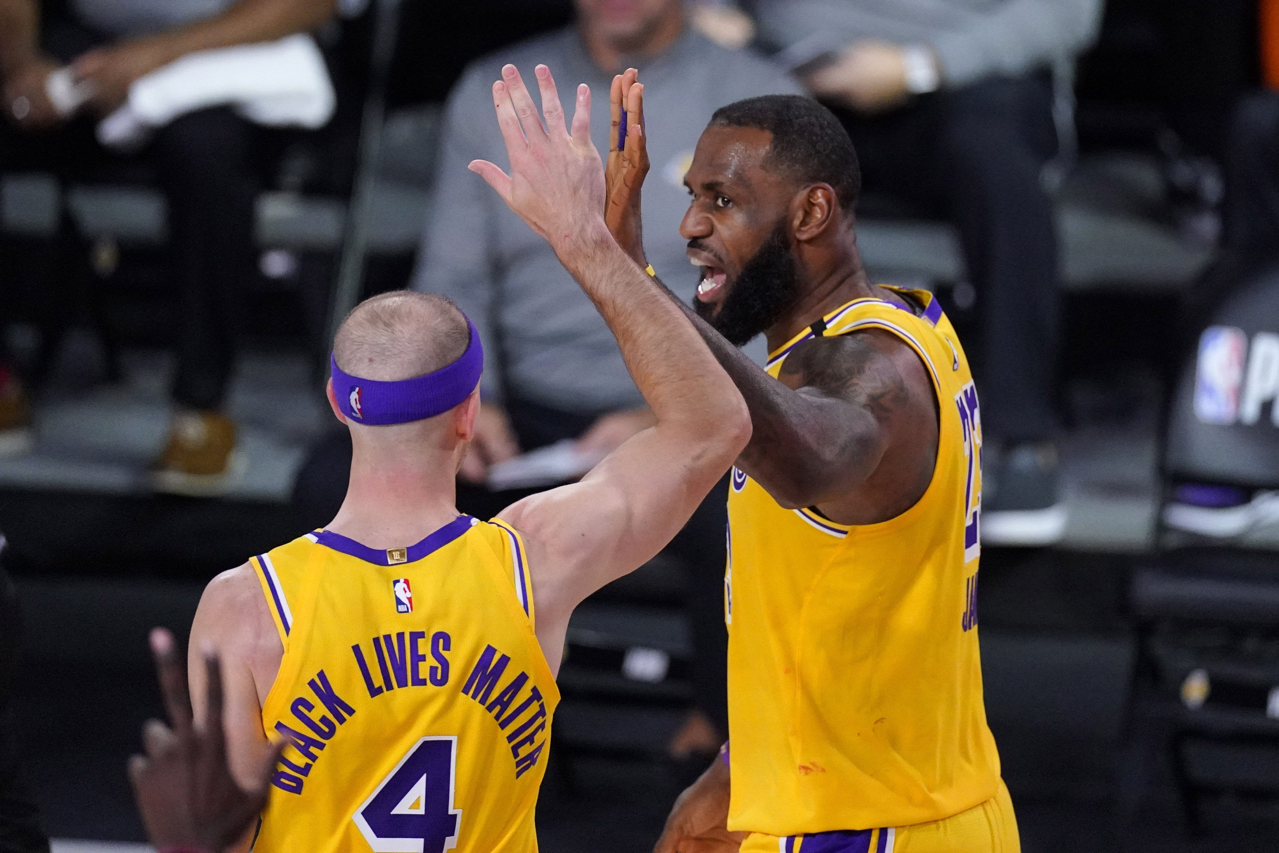 NBA, i Lakers in finale di Conference l'ultima volta 10 anni fa con