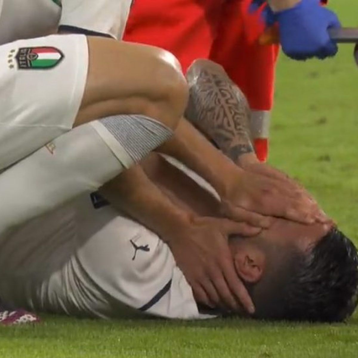 Il Pianto Disperato Di Spinazzola L Infortunio Mette Fine Ai Suoi Europei