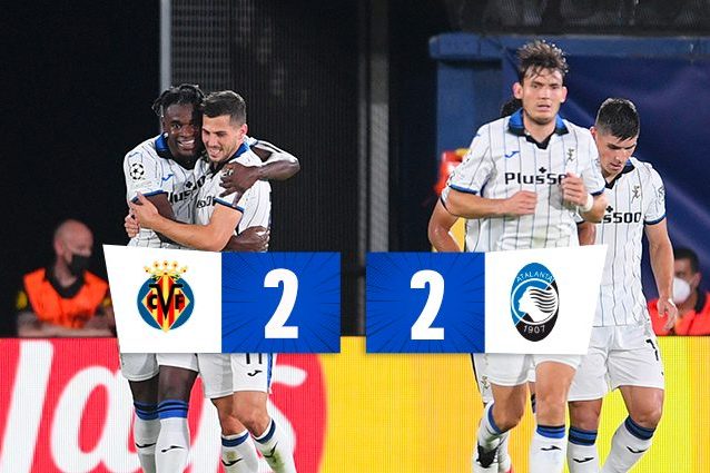 L’Atalanta trova un punto d’oro: Gosens riprende il Villarreal, è 2-2 L’Atalanta trova un punto d’oro: Gosens riprende il Villarreal, è 2-2