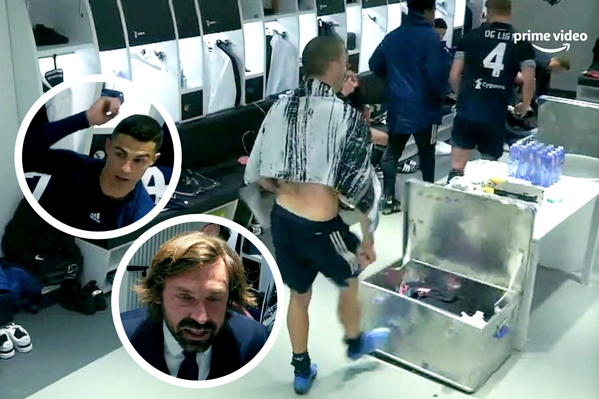 Siamo Tutti Delle Me E La Sfuriata Inedita Di Bonucci E Pirlo Nello