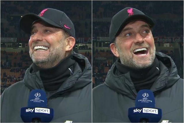Klopp eccitato come un bambino, ha visto San Siro per la prima volta: “È una vergogna” Klopp eccitato come un bambino, ha visto San Siro per la prima volta: “È una vergogna”