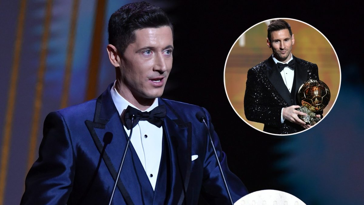 Robert Lewandowski deluso per il Pallone d’Oro, non crede alle belle parole di Lionel Messi nei suoi confronti