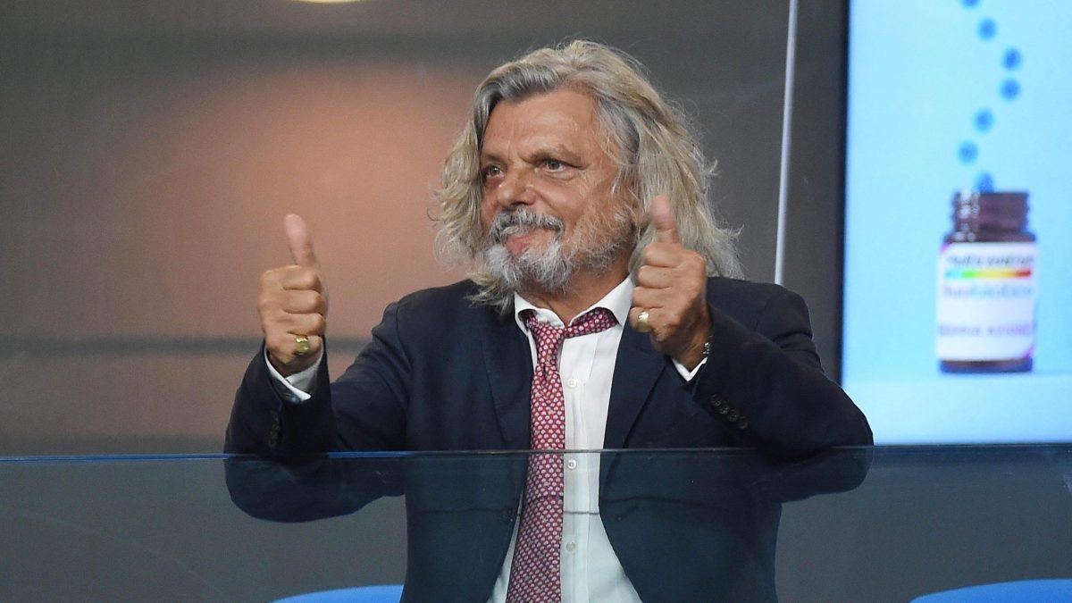 L’ex presidente della Samp, Massimo Ferrero, accusato di bancarotta fraudolenta dalla Procura di Paola