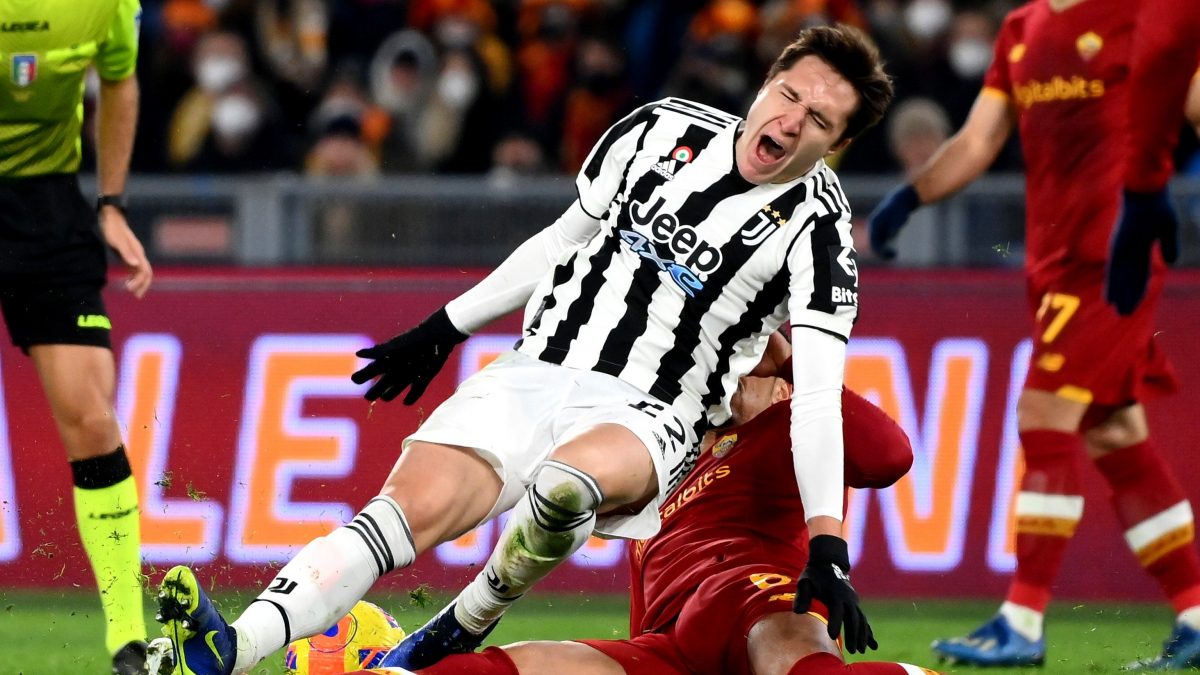 Lesione del legamento crociato del ginocchio sinistro: diagnosi durissima per Federico Chiesa