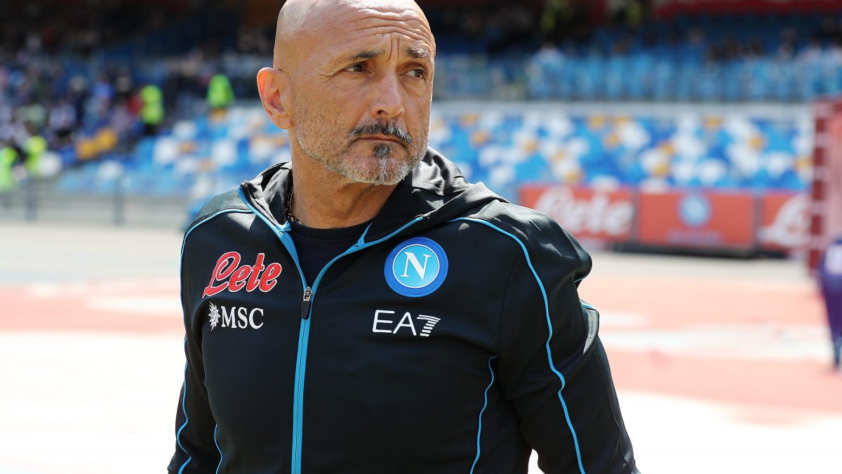 Luciano Spalletti è alla prima stagione sulla panchina del Napoli.