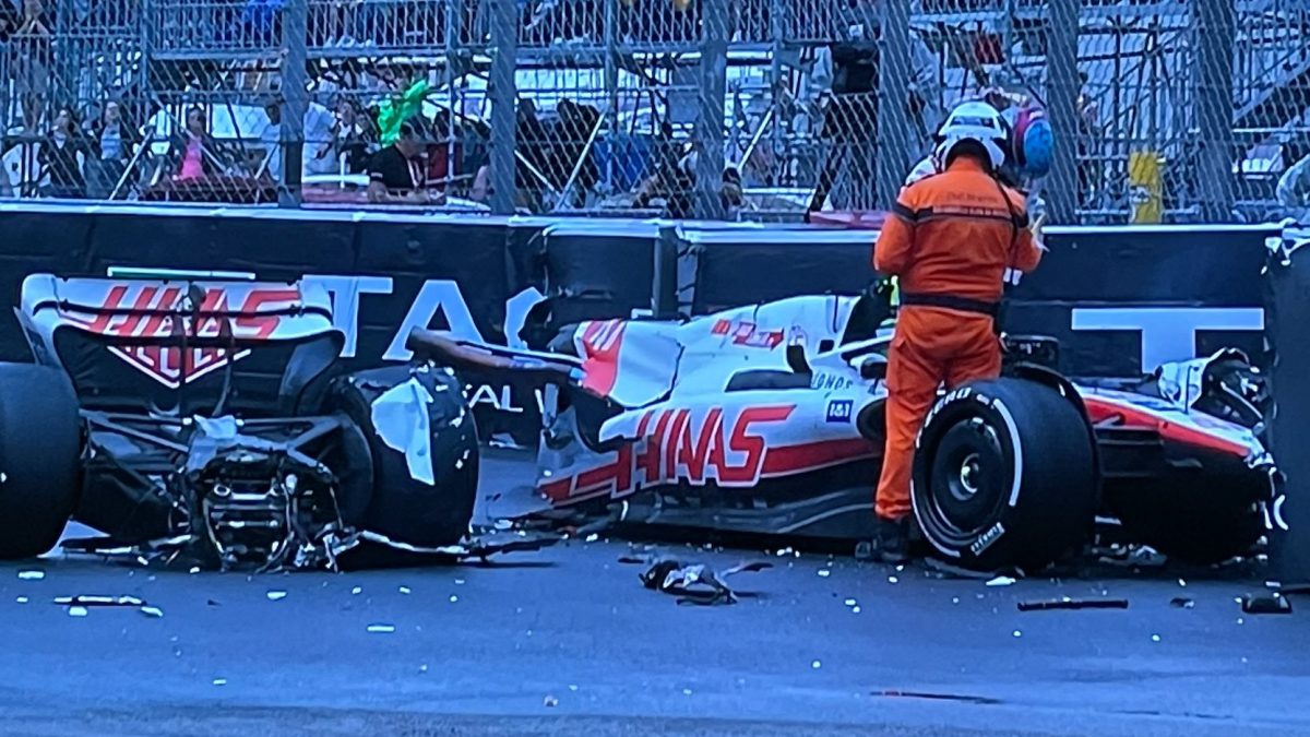 Tremendo incidente per Schumacher nel GP Monaco: la sua Haas spezzata a metà