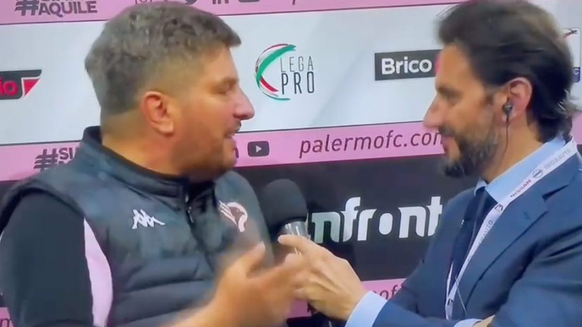 L’intervista senza peli sulla lingua del tecnico del Palermo, Silvio Baldini.